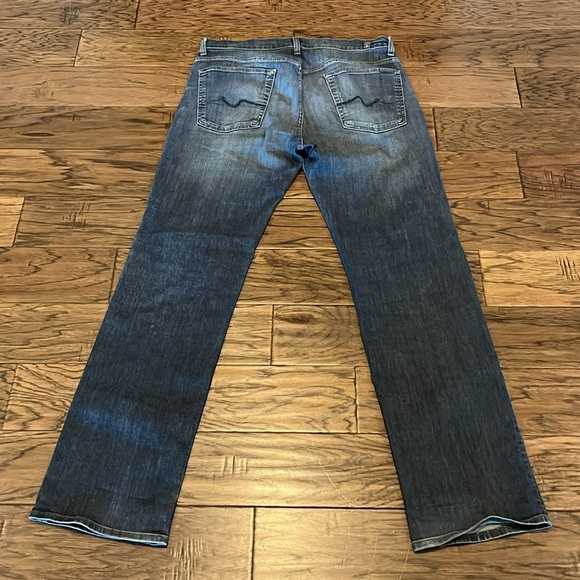 7 For All Mankind Austyn Straight Leg Size 33 - Picture 2 of 16